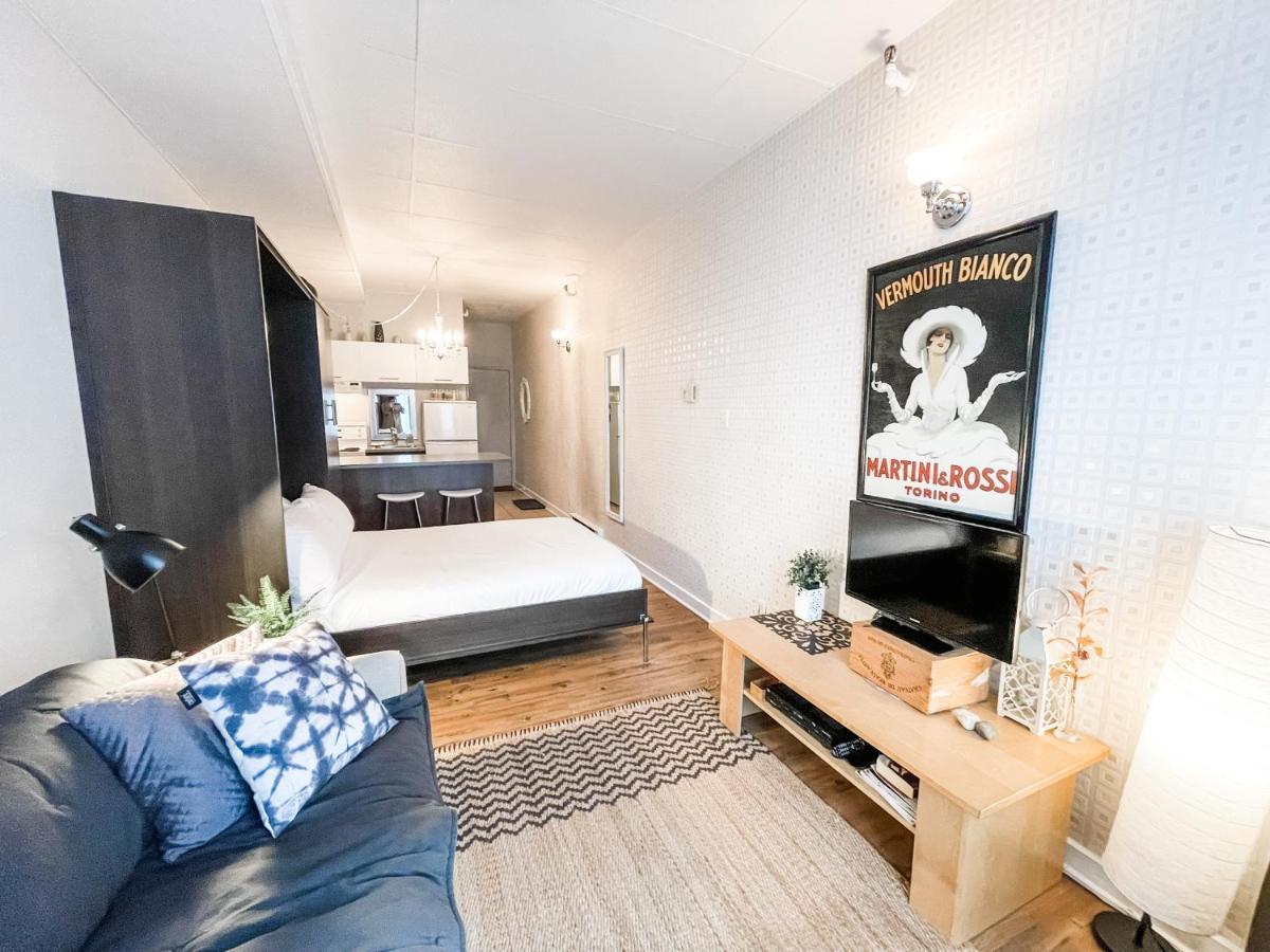 Апартаменты Les Lofts De La Cite Квебек Экстерьер фото