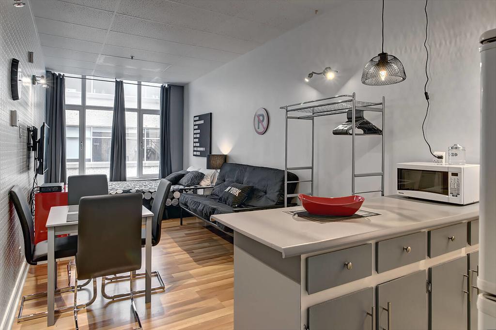 Апартаменты Les Lofts De La Cite Квебек Экстерьер фото