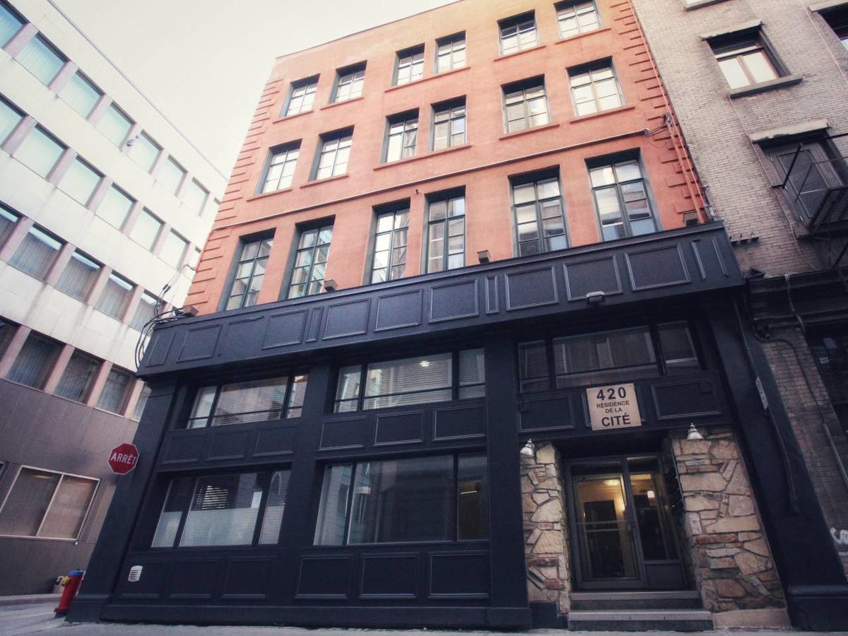 Апартаменты Les Lofts De La Cite Квебек Экстерьер фото